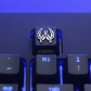1pc Artisan Zinc-plated Alu-alloy Keycaps for Mechanical Keyboard R4 Batman / LOL / R Star / CSGO